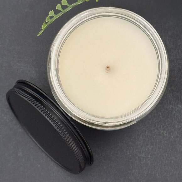 BBW Sun Drenched Linen White Barn Bath & Body Works Mason Jar Single Wick Candle - Picture 6 of 10